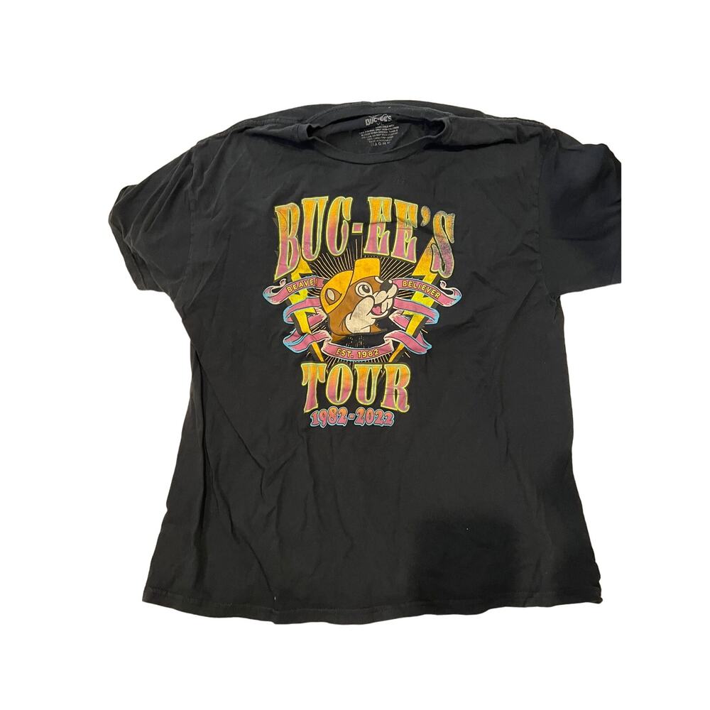 Buc-ees Tour 1982-2022 T-Shirt Mens XL